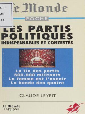 cover image of Les partis politiques